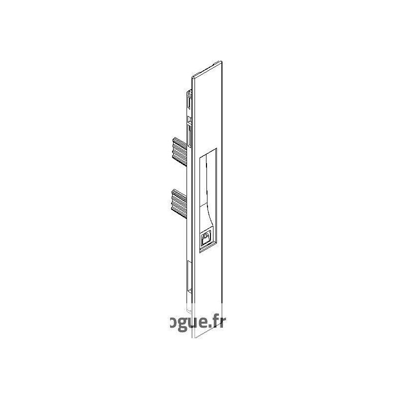 Cuvette fermeture  industrielle design carré