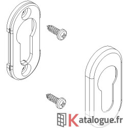 Rosette/cache rosette design arrond