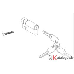 Cylindre décalé axe 30 mm