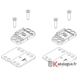 Gâches(2) pour italienne AA765 OV