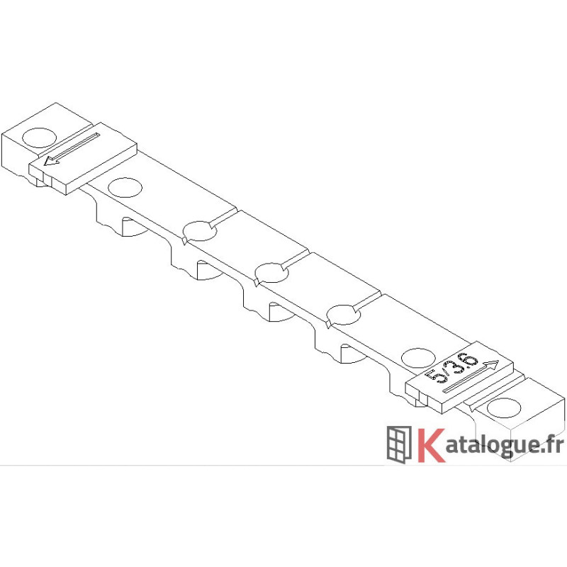 Adaptateur compas soufflet