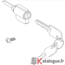 Cylindre + vis pour 0116070