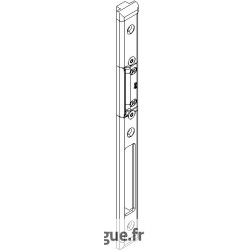 Gâche centrale DIN DROIT 1V serrure relevage