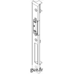 Gâche centrale DIN GAUCHE 2V serrure relevage