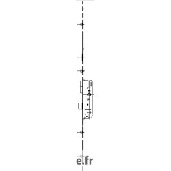 Serrure 5 points relevage béquille