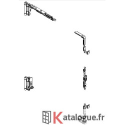 Quincaillerie oscillo-battant standard L 400 à 650