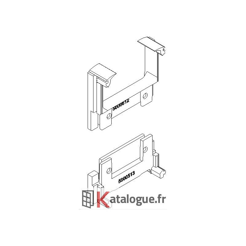 Pièce étanchéité Haut & Bas jonction 4/6vtx