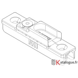 Gâche pour basculant AA765 kalory