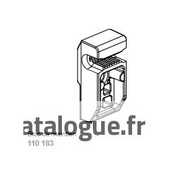 Bloc assemblage droit traverse