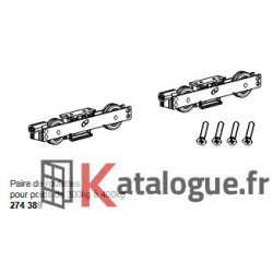 Galet poids 300kg - 400kg