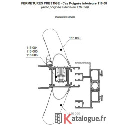 Bloc serrure automatique