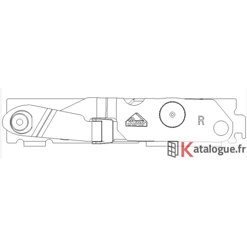 Pivot bas OB/OF droit à clamer