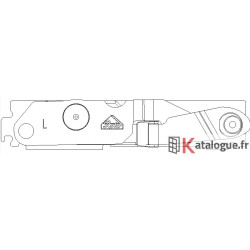 Pivot bas OF/OB gauche à...