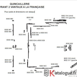 Compas OF soufflet D à clamer