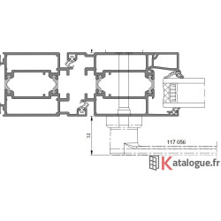 Béquille pour volet roulant