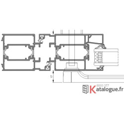 Poignée saillie réduite ARRONDIE