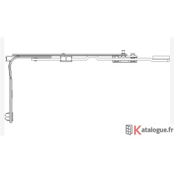 Compas OB 350 mm D à clamer